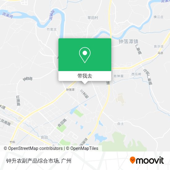 钟升农副产品综合市场地图