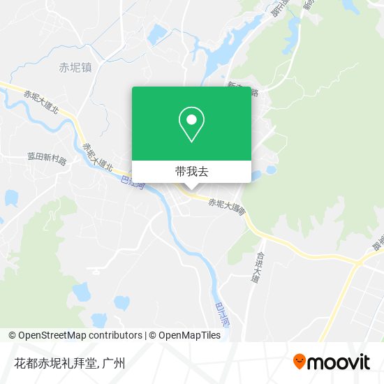 花都赤坭礼拜堂地图