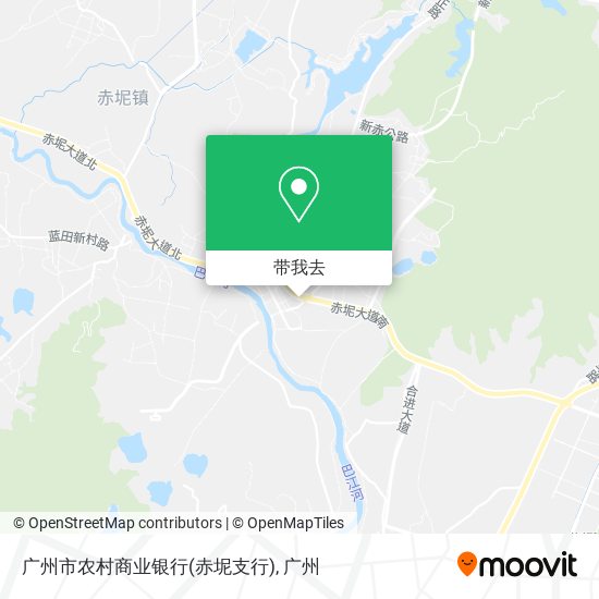广州市农村商业银行(赤坭支行)地图