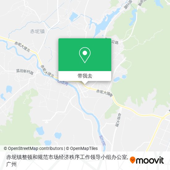 赤坭镇整顿和规范市场经济秩序工作领导小组办公室地图