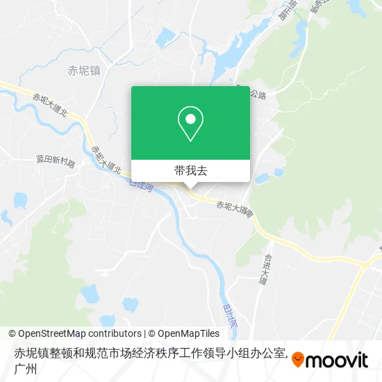 赤坭镇整顿和规范市场经济秩序工作领导小组办公室地图