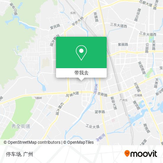 停车场地图
