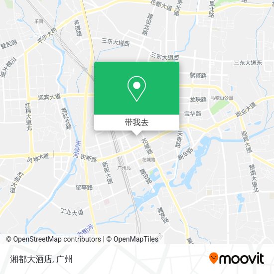 湘都大酒店地图