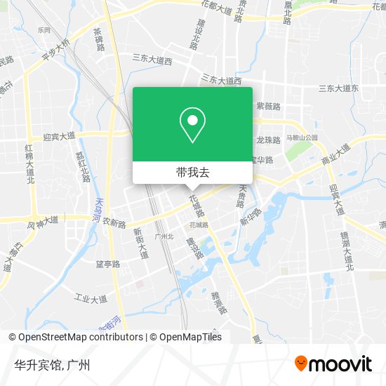 华升宾馆地图