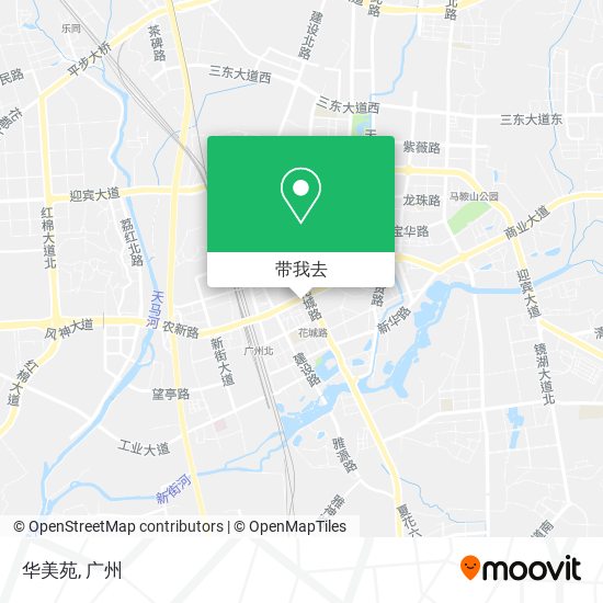 华美苑地图