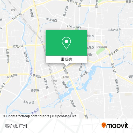 惠桥楼地图