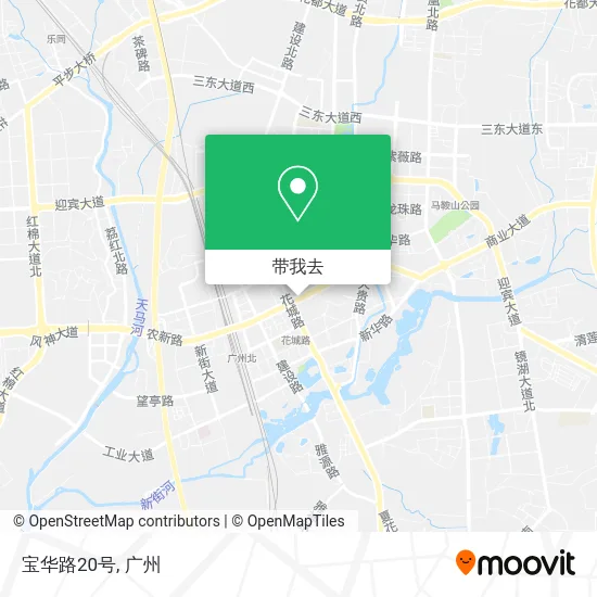 宝华路20号地图