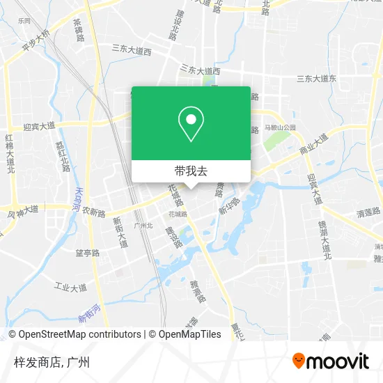 梓发商店地图