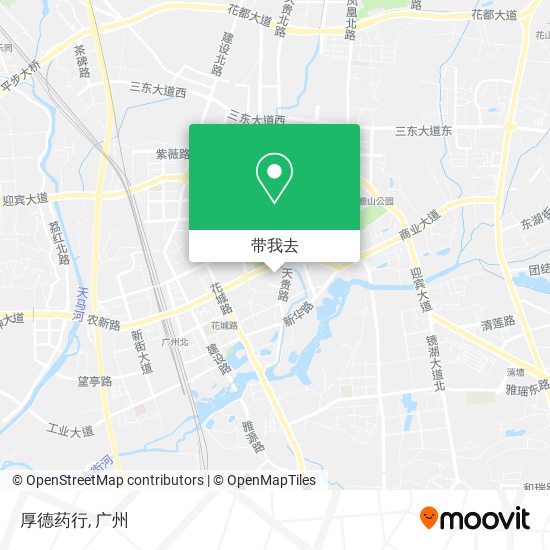 厚德药行地图