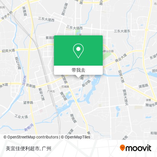 美宜佳便利超市地图