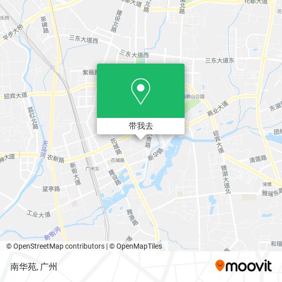 南华苑地图