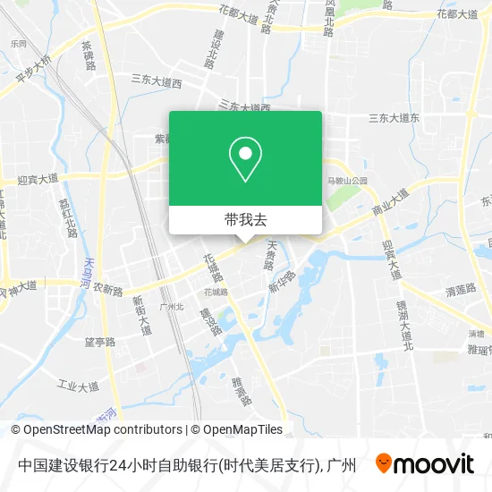 中国建设银行24小时自助银行(时代美居支行)地图