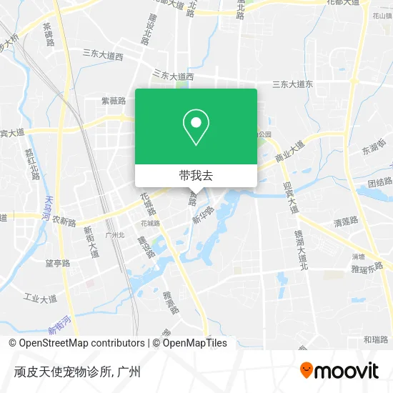 顽皮天使宠物诊所地图
