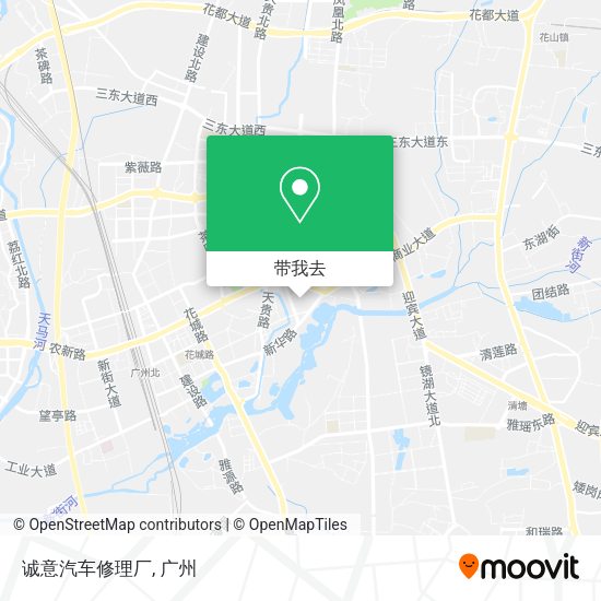 诚意汽车修理厂地图
