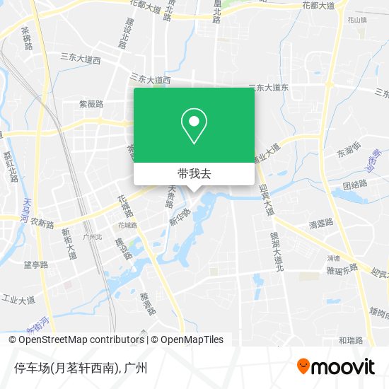 停车场(月茗轩西南)地图