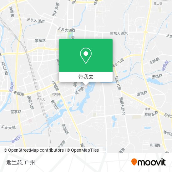 君兰苑地图