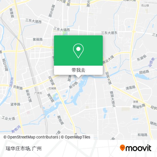 瑞华庄市场地图