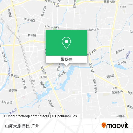 山海天旅行社地图