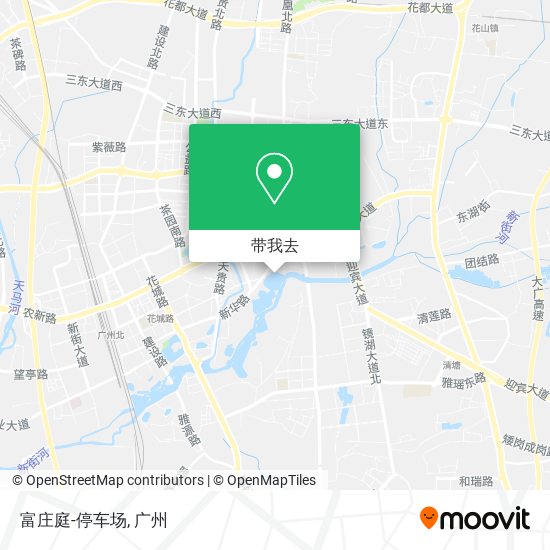 富庄庭-停车场地图