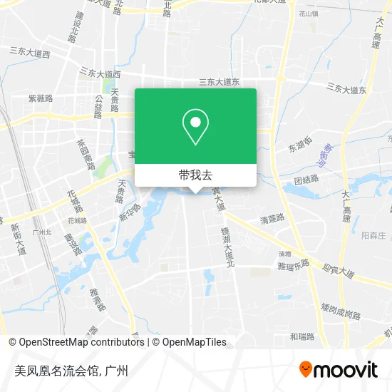 美凤凰名流会馆地图