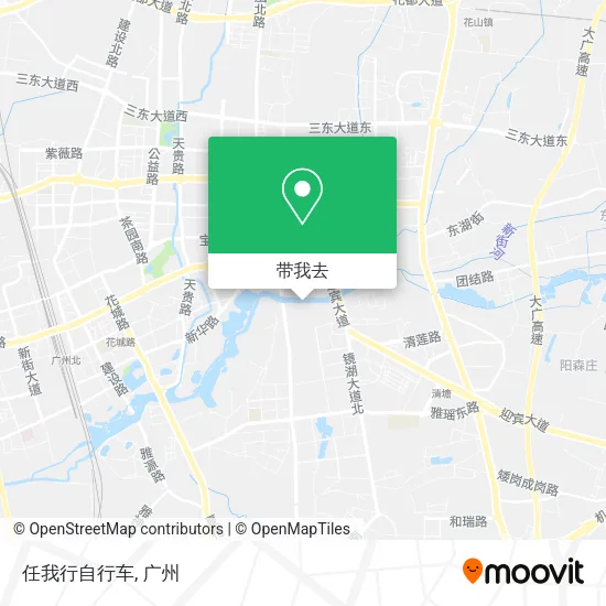 任我行自行车地图