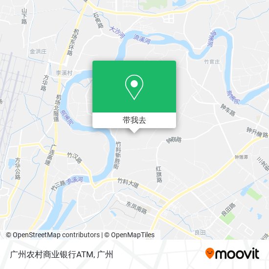 广州农村商业银行ATM地图