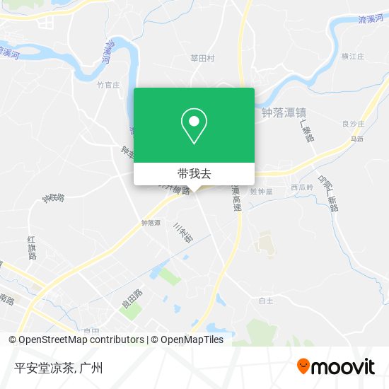 平安堂凉茶地图