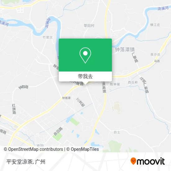 平安堂凉茶地图