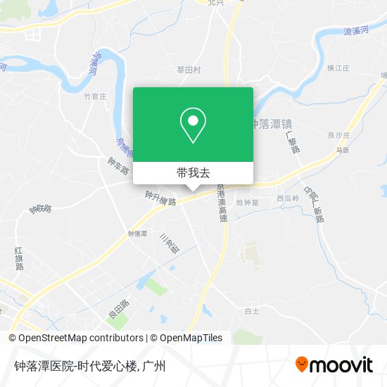 钟落潭医院-时代爱心楼地图