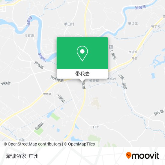 聚诚酒家地图