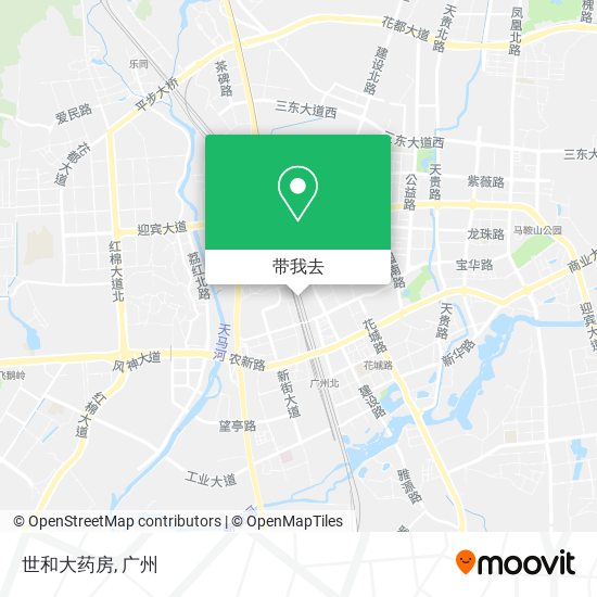 世和大药房地图