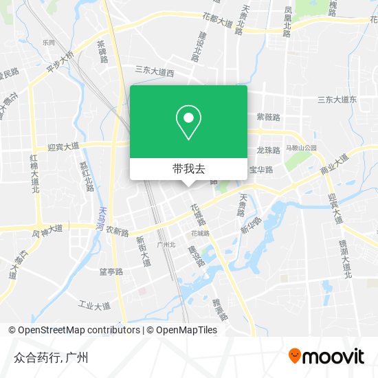众合药行地图