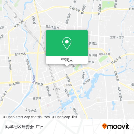 凤华社区居委会地图