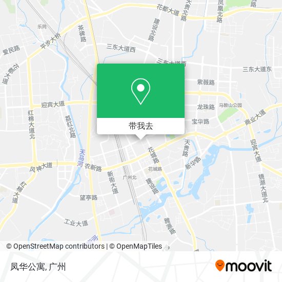 凤华公寓地图