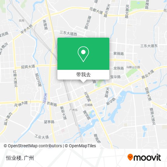 恒业楼地图