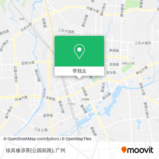 徐其修凉茶(公园前路)地图