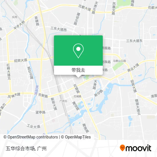 五华综合市场地图