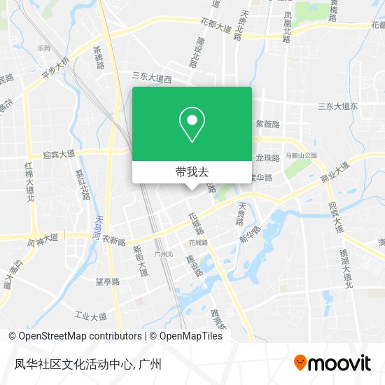 凤华社区文化活动中心地图