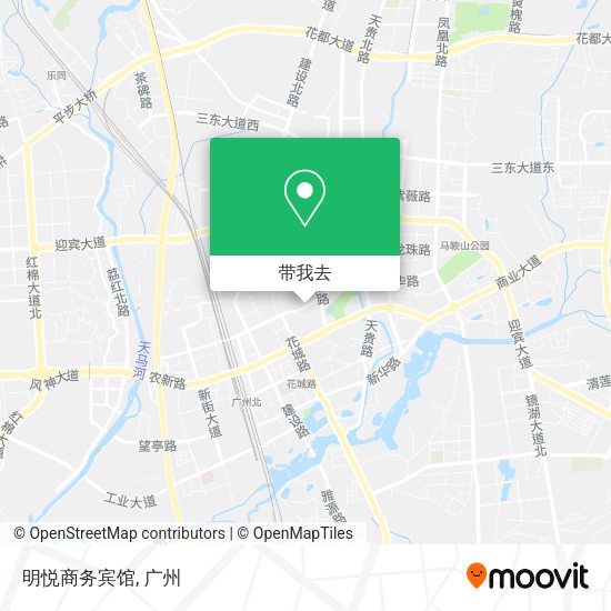 明悦商务宾馆地图