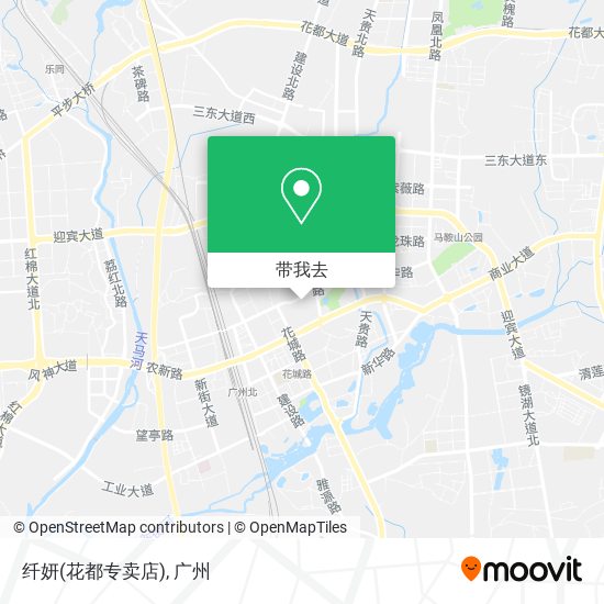 纤妍(花都专卖店)地图