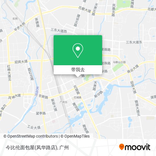 今比伦面包屋(凤华路店)地图