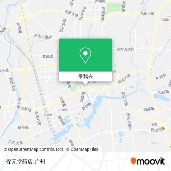 保元堂药店地图