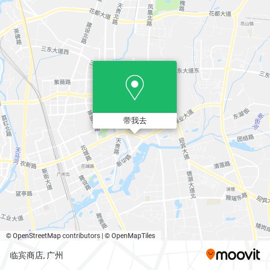临宾商店地图