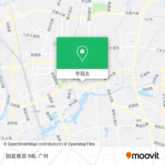 朗庭雅居-5栋地图