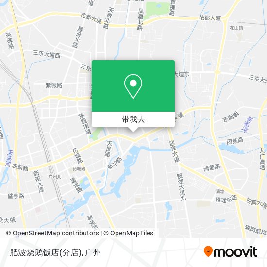 肥波烧鹅饭店(分店)地图