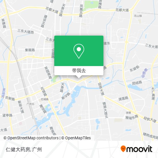 仁健大药房地图