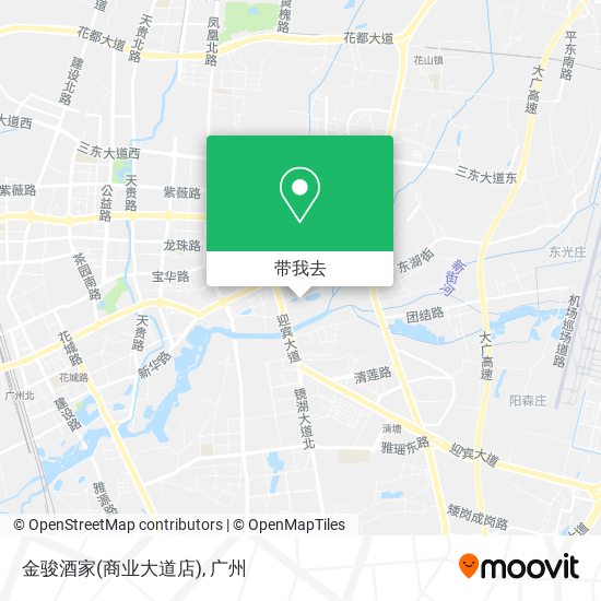 金骏酒家(商业大道店)地图