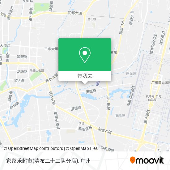 家家乐超市(清布二十二队分店)地图