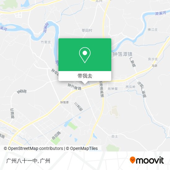 广州八十一中地图
