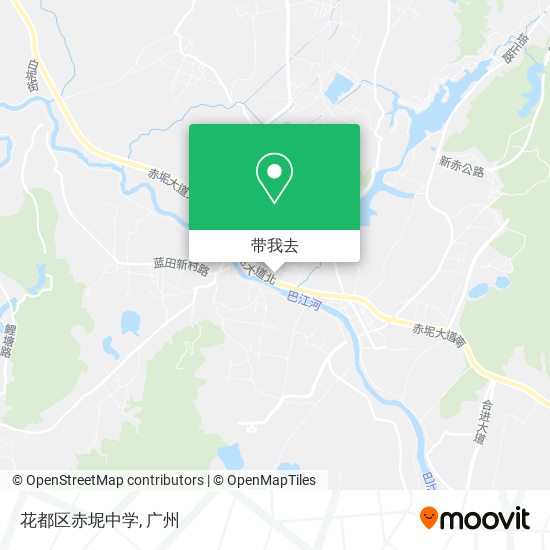 花都区赤坭中学地图